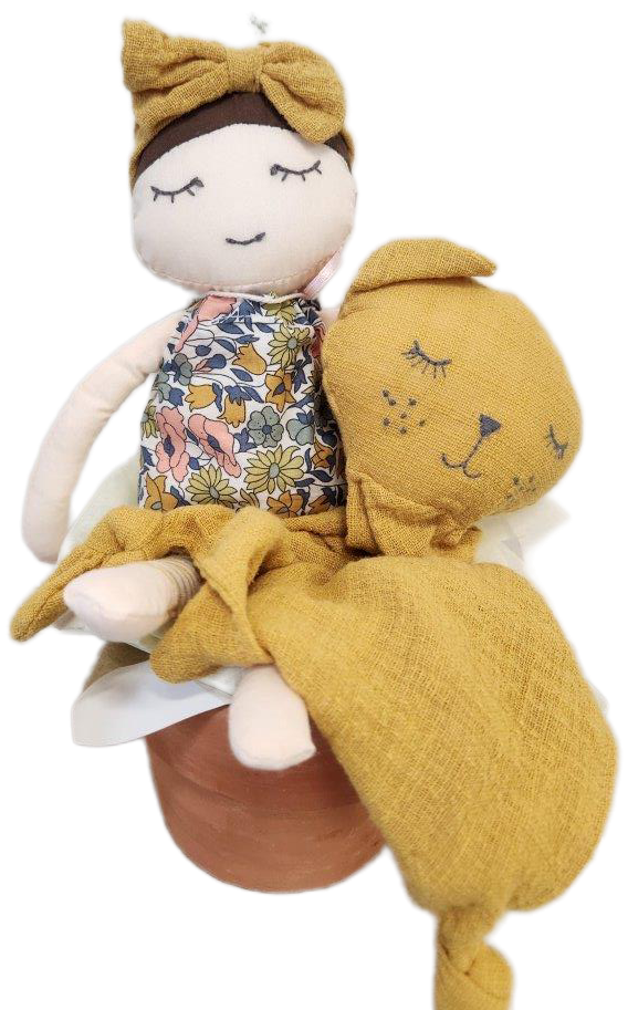 Bessy baby doll gift pot