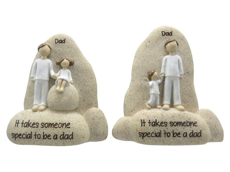 10cm Father/Child Rock