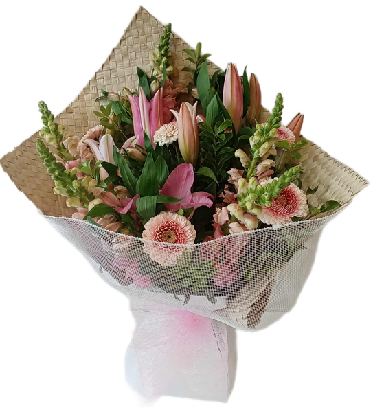 Pastel PInk Flax mat Vox